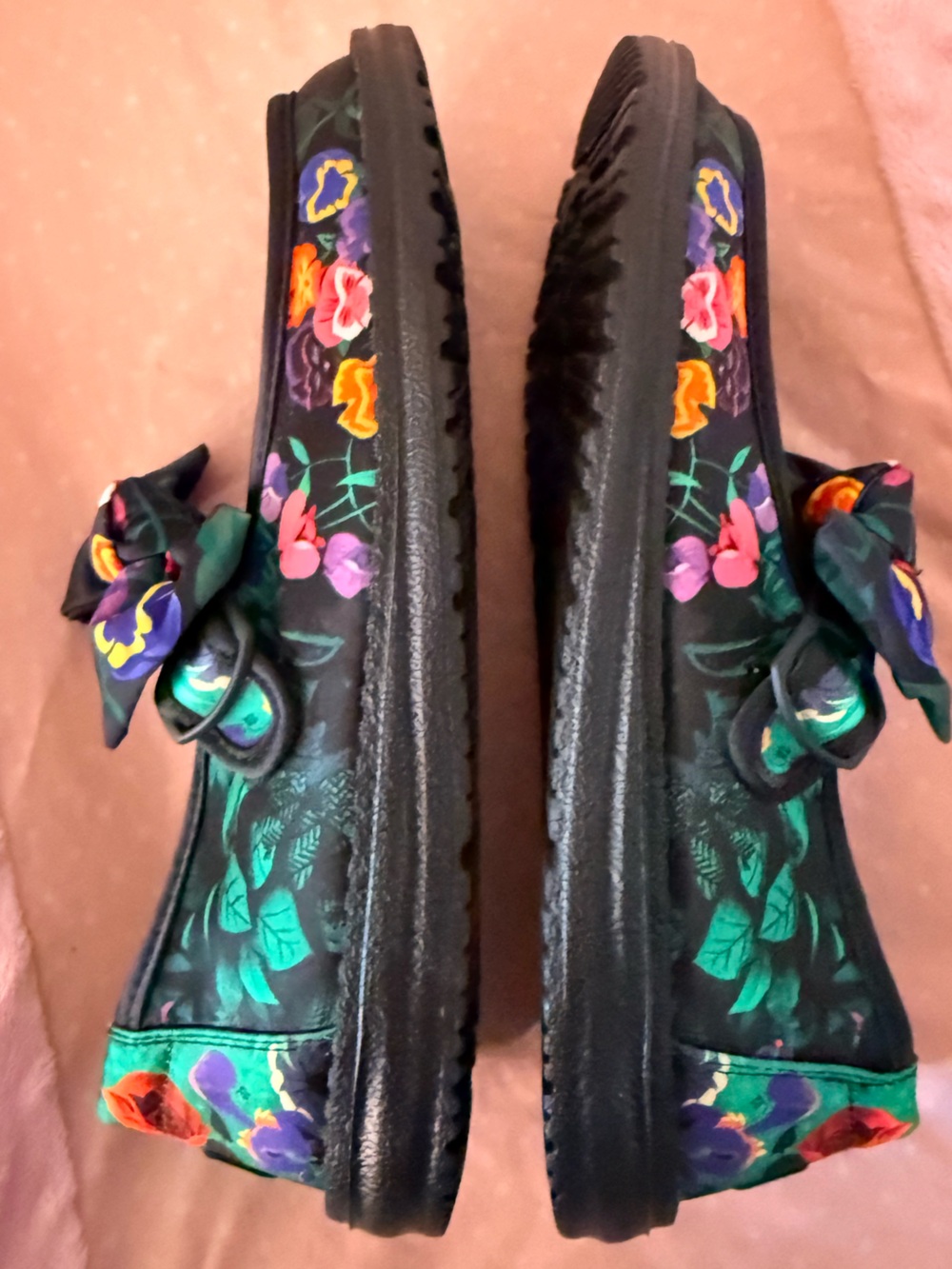 Hey Dude Wendy Jane Wonderland Flowers Alice in Wonderland Mary Jane size 10 NWT - Picture 10 of 12